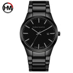 Men's Waterproof Watch Steel Strap New Fashion Men's Simplicity Fashion Watch Quartz Watch Men's Watch HM-1756