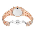 PINTIME watch  full diamond multi-function three-eye fashion rhinestone waterproof men's watch