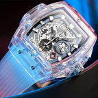 ONOLA Fashion New Transparent Shell Multifunctional Luminous Men's Watch Popular Net Red Men's Watch