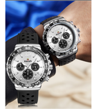 Swiss watch men's luminous sports men's watch breathable Silicone Tape quartz waterproof causal watch sw1610