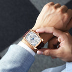 CHENXI Men's watch fashion square waterproof calendar quartz causal men's watch CX-8209