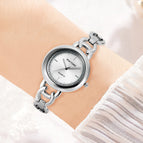 PINTIME Simple Temperament Chain Bracelet Watch Niche Women's Diamond Quartz Watch 1232
