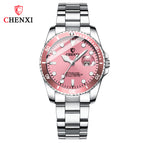 CHENXI Green Water Ghost Watch Women's Men's Couple Watch Waterproof Fashion Luminous Men's Watch CX-085A