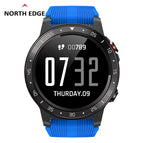 NORTH EDGE Cross-Fit2 Men Smart Watch GPS Running Bluetooth Phone Call Heart Rate Blood Pressure Altimeter Barometer Compass Outdoor Sport Watch jam tangan lelaki Android IOS