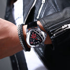 Jaragar men watch Men's Fashion Casual Heart-Shaped Triangle Automatic Mechanical men Watch SLZa46