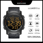 2023 Original NORTH EDGE LAKER2 sport watches smart watch men's waterproof watch Outdoor 50m waterproof