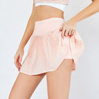 Yoga clothes women's spring and summer sports skirts slim running fitness skirts anti-running training shorts y26q7527
