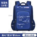 New primary school student cartoon schoolbag boys and girls 6-12 years old light one-piece open children's backpack 5619