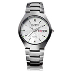 WLISTH Couple Watches Fashion Casual Quartz Watch for Lover Men Women Wristwatch Tungsten Steel Diamonds Luminous Lover's Gift Q356