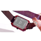 GEDI 3076 Fashion Casual Watch Korea style WomenElegant Luxury Stainless Steel Magnetic Strap Waterproof Ladies Diamond Rhinestone Analog Quartz Wristwatch