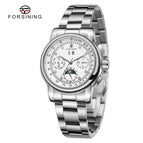 New Forsining Design Women's Fashion Casual Multi-Functional Shanghai Movement Automatic Mechanical Watch SLZe258