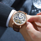 KIMSDUN fashion men's watch High-end mechanical watch men's watch waterproof automatic mechanical men's casual watch K-2028A