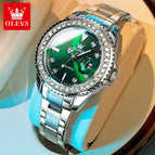 OLEVS Watch for women Diamond inlaid Quartz Watch Simple fashion waterproof Women's Watch 9945 women