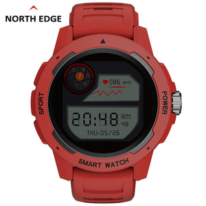 North edge men's watch Professional sports intelligent outdoor running watch blood oxygen heart rate tactical fitness combat sports game adventure watch MARS2