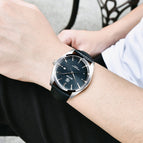 New Benyar Watch Men's Quartz Watch Fashion Simple Tide Waterproof Business Leather Watch 5163