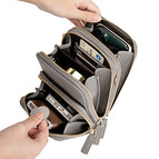 Touch screen messenger mobile phone bag female 2022 new trendy multi-functional fashion simple shoulder small bag mini mobile phone bag SJ617