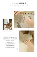 Space-Time Corridor Watch Women's 2022 new fashion trend women's niche design simple steel band ladies watch 1901