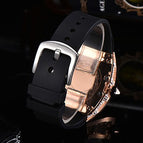 Women's watch Diamond-Encrusted Quartz Watch Barrel-Shaped Red Lip Series Fashion Watch in Stock 1615