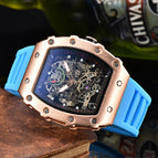 Watch for men New Richard Watch Square Three-Pin Waterproof Luminous Men's Watch Calendar Sports Watch 9791