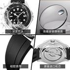 Pintime Watch Men's New Automatic Mechanical 2813 Movement Watch Live Hot men's watch