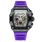 Onola Stylish and Versatile Automatic Mechanical Men's Watch Waterproof Tape Watch Men