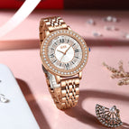 BURR new gypsophila women watch steel strap waterproof ladies watch tide BURR-02