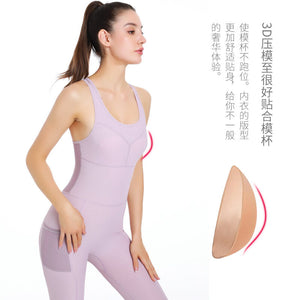 2023 Women's yoga suit Workout ClothesTight Breathable Air Quick-Drying Sports Yoga Bodysuit running fitness Jumpsuit
