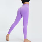 High Waist Yoga Pants Women's hip lifting Slim Fit Fitness Pants Quick-Drying Exercise running Yoga trousers MS0041