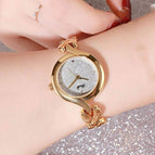 GEDI 3015 Fashion Casual Watch Hot Sale WomenElegant Luxury Stainless Steel Waterproof Ladies Analog Quartz Wristwatch