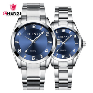 Chenxi Couple Watch 021 Steel Belt Women's and men quartz fashion casual Watch CX-021