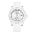 BESTWIN men's watch fashion silicone transparent waterproof quartz men's casual watch 6658