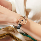 YASHIDUN ladies watch fashion temperament quartz watch time to run women's watch Y5037