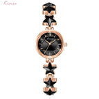 Kimio 6352Ladies Blue Star Bracelet Watch For Women Simple Small Dial Dress Watches Female Brand Waterproof Wristwatch