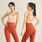 Bootcut Trousers Yoga Jumpsuit Women's Tight Breathable Quick-Drying Sports Fitness Aerial Jumpsuit Jumpsuit