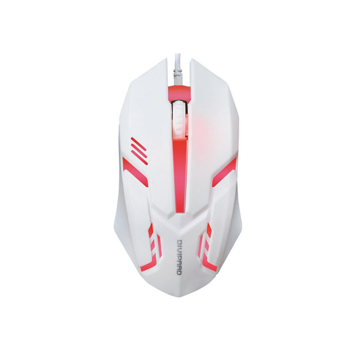 Emperor Leopard OP-20 Breathing Light Hyun Luminous Mouse Wrangler Game Office Wired USB Mouse