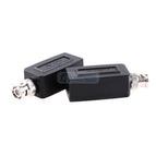 1 Pair CCTV RJ45 Video Balun UTP/CAT5 BNC Male To RJ45 Converter BNC Male To RJ45 Coax Adapter Transceiver