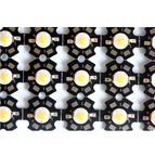 10-1000Pcs 1W 3W High Power Chip Warm white light Bead Emitter LED Bulb Diodes Lamp Beads with 20mm Star PCB Platine Heatsink