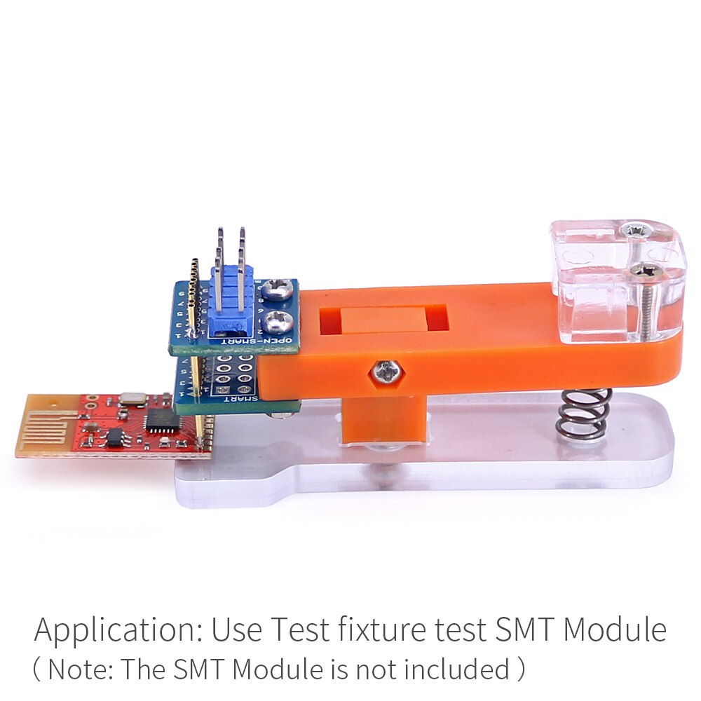 10 Pin 1.27mm Test Tool Programmer Burning 1x10P PCB Test Fixture Gold ...