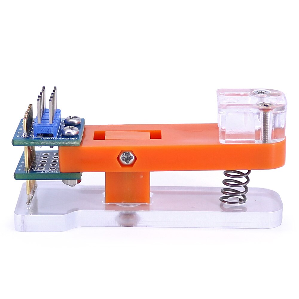 Pcb Programmer Tool 10 Pin 1.27mm Test Tool Programmer Burning 1x10P PCB Test Fixture Gold ...