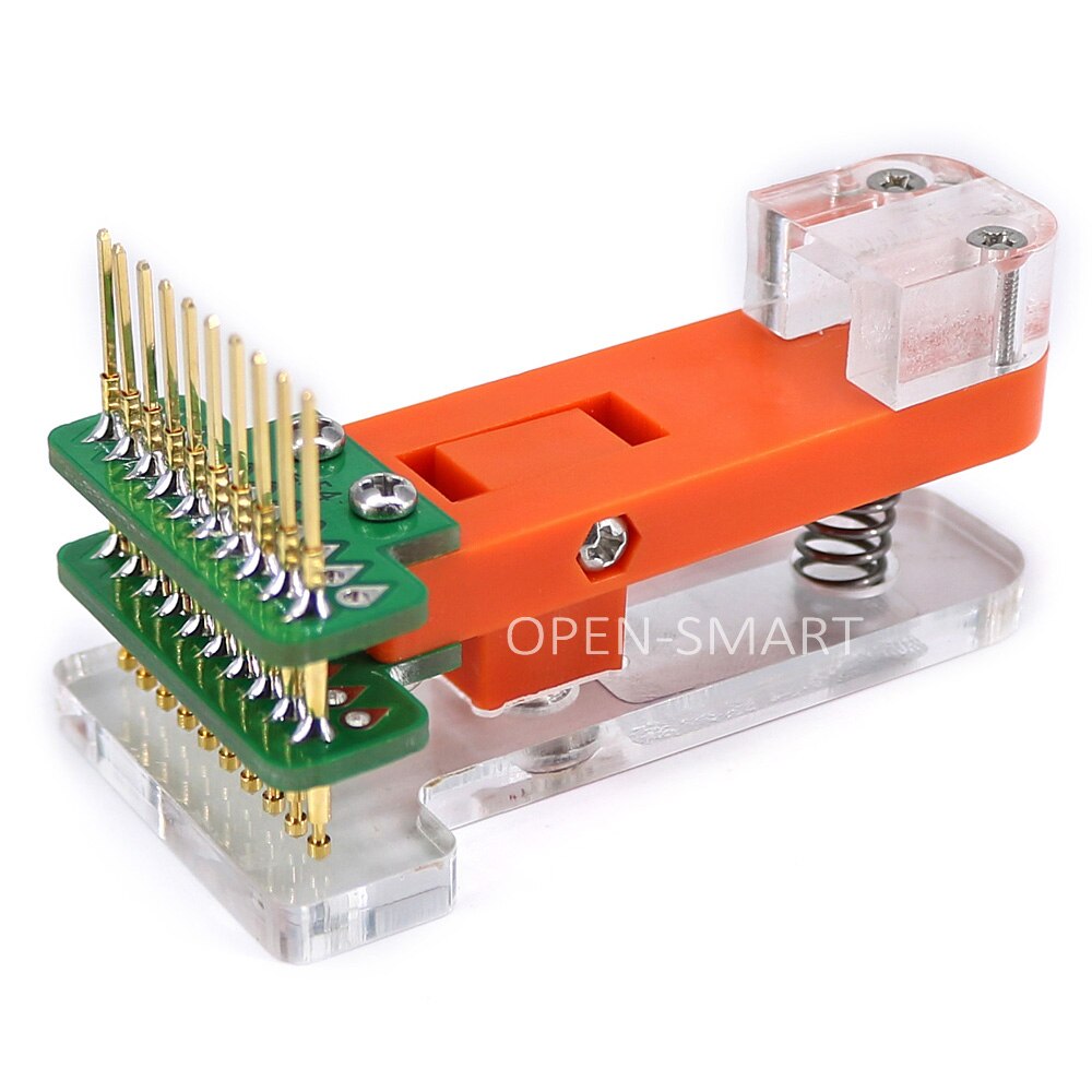 10 Pin Bootloader Programmer Module Test Tool PCB Test Fixture 1 x 10P ...