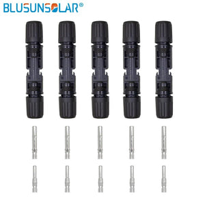 100 pairs lot  Wholasale SOLAR PV Male Female M/F Wire Cable Connector Set For Solar Panel  EU US CN Warehouse