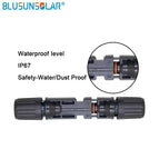 100 pairs lot  Wholasale SOLAR PV Male Female M/F Wire Cable Connector Set For Solar Panel  EU US CN Warehouse