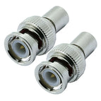 100pcs/lot 50OHM/75OHM BNC Male Plug Terminal BNC Male Terminator RF BNC Connector for CCTV