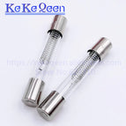 100pcs/lot 6*40mm 5KV Microwave Oven Fuse 0.6A 0.65A 0.7A 0.75A 0.8A 0.85A 0.9A Glass Tube Fuse 5000V 6x40mm High-voltage Fuse