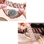 GEDI 2036 Fashion Casual Watch Hot Sale Women Elegant Luxury Stainless Steel Waterproof Ladies Diamond Rhinestone Analog Quartz
