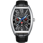 KIMSDUN watch fashion men's watch luminous calendar barrel-shaped quartz watch men K-815B
