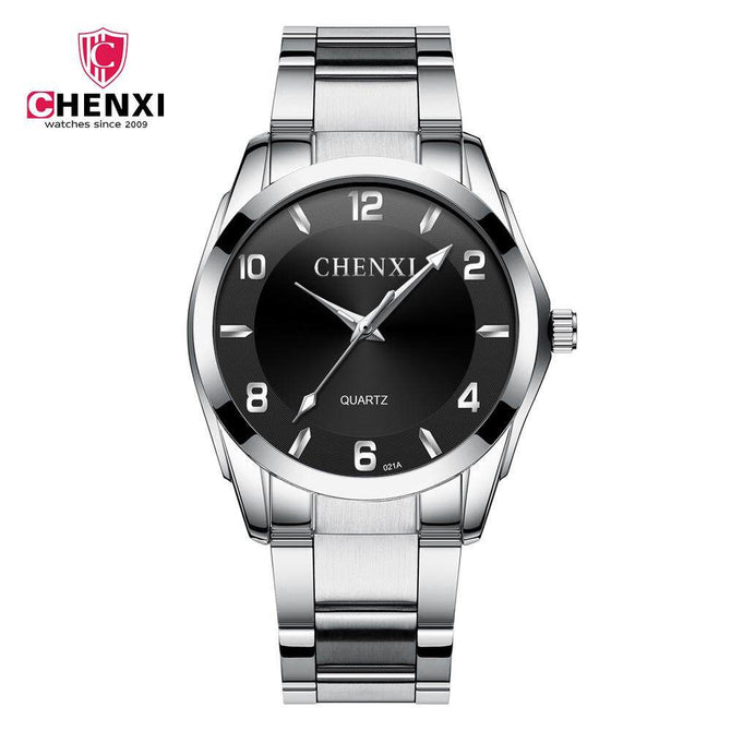Chenxi Couple Watch 021 Steel Belt Women's and men quartz fashion casual Watch CX-021