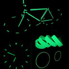 10M 10mm/12mm/15mm Luminous Tape Self-adhesive Glow In Dark Safety Home Decorations Night Vision Security Bright warning label