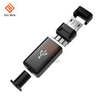 10Pcs/lot Micro USB Cable Male Plug Connector DIY Kit With Covers Case Black DIY Data Cable Accessories Mini Plug Terminals