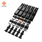 10Pcs/lot Micro USB Cable Male Plug Connector DIY Kit With Covers Case Black DIY Data Cable Accessories Mini Plug Terminals